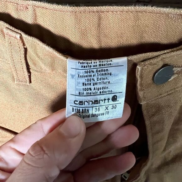 Vintage Carhartt Double Knee Pants - Picture 3 of 11